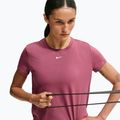 Damen-Trainingsshirt Nike One Classic pink smoke/white 6