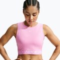 Damen-T-Shirt Nike Pro pink rise/white