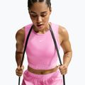 Damen-T-Shirt Nike Pro pink rise/white 4