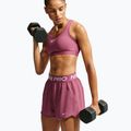 Damen Trainingsshorts Nike Pro pink smoke/white 4