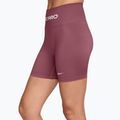 Damen Trainingsshorts Nike Pro Seamless pink smoke/white 3