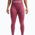 Damenleggings Nike Pro Seamless pink smoke/white