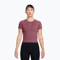 Damen-Trainingsshirt Nike Pro Seamless pink smoke/white