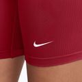 Damen Trainingsshorts Nike Pro Seamless tough red/white 4