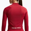Damen-Trainingssweatshirt Nike Pro Seamless tough red/white 5