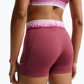 Damen Trainingsshorts Nike Pro pink smoke/bleached lilac 5