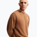 Herrenpullover Nike Club ale brown/white 4