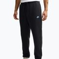 Herrenhose Nike Club Cuffed Brushed black/black/football blue 3