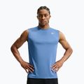 Trainings-T-Shirt Herren Nike Dri-FIT Sleeveless Training Top indigo storm/white