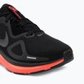 Herren-Laufschuhe Nike Structure 26 black/bright crimson/metallic dark grey 7