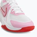 Volleyballschuhe Nike Zoom Hyperspeed Court 2 white/pink rise/university red 7