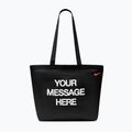Tasche Nike Heritage "Your Message Here" Tote 22 l black/white/safety orange