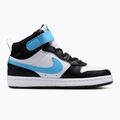 Kinderschuhe Nike Court Borough Mid 2 white/black/arctic green/football blue