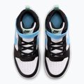 Kinderschuhe Nike Court Borough Mid 2 white/black/arctic green/football blue 4