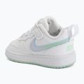Kinderschuhe Nike Court Borough Low white/football grey/arctic green 8