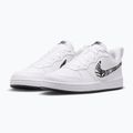 Nike Court Borough Low Schuhe weiß/schwarz 11