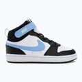 Kinderschuhe Nike Court Borough Mid 2 white/black/arctic green/football blue 2