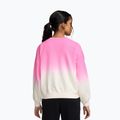 Kinder-Sweatshirt Nike Sportswear Studio sail/playful pink/white 2