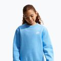 Kinder-Sweatshirt Nike Sportswear Club Fleece football blue/white 3