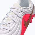 Kinder-Fußballschuhe Nike Jr. Tiempo Maestro Academy white/bright crimson/blur 5