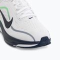 Nike Pegasus 42 Laufschuhe weiß/grüner Funke/mittleres Marineblau 7