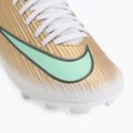 Kinder-Fußballschuhe Nike Jr. Mercurial Superfly 11 Club "Kylian Mbappé" metallic gold/green glow 7