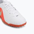 Kinder-Fußballschuhe Nike Jr. Tiempo Maestro Club White/Bright Crimson/Blur 7