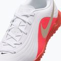 Kinder-Fußballschuhe Nike Jr. Tiempo Maestro Club White/Bright Crimson/Blur 5