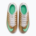 Kinder-Fußballschuhe Nike Jr. Mercurial Superfly 11 Club "Kylian Mbappé" metallic gold/green glow 4
