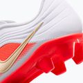 Kinder-Fußballschuhe Nike Jr. Tiempo Maestro Club White/Bright Crimson/Blur 6