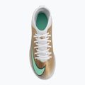 Kinder-Fußballschuhe Nike Jr. Mercurial Superfly 11 Club "Kylian Mbappé" metallic gold/green glow 5
