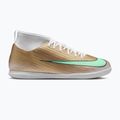 Kinder-Fußballschuhe Nike Jr. Mercurial Superfly 11 Club "Kylian Mbappé" metallic gold/green glow