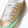 Kinder-Fußballschuhe Nike Jr. Mercurial Superfly 11 Club "Kylian Mbappé" metallic gold/green glow 5