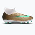 Kinder-Fußballschuhe Nike Jr. Mercurial Superfly 11 Academy "Kylian Mbappé" metallic gold/green glow