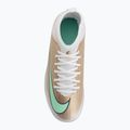 Kinder-Fußballschuhe Nike Jr. Mercurial Superfly 11 Club "Kylian Mbappé" metallic gold/green glow 5