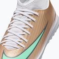 Kinder-Fußballschuhe Nike Jr. Mercurial Superfly 11 Club "Kylian Mbappé" metallic gold/green glow 5