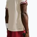 Poloshirt Nike Court Slam Aero-Fit Pale Ivory/Team Red 5