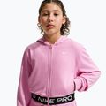 Kinder-Sweatshirt Nike Pro Fleece pink rise/pink rise/black/white 3