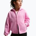 Kinder-Sweatshirt Nike Sportswear Studio Fleece pink rise/white 5