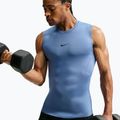 Trainings-T-Shirt Herren Nike Pro indigo storm/black 3