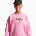 Kinder-Sweatshirt Nike Sportswear Studio pink rise 4