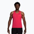 Herren-Laufshirt Nike AeroSwift fusion red/black