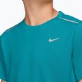 Kinder-Shirt Nike Miler bright spruce/energy/heather 3
