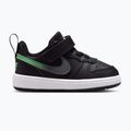Kinderschuhe Nike Court Borough Low black/smoke grey/white/illusion green
