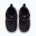 Kinderschuhe Nike Court Borough Low black/smoke grey/white/illusion green 4