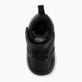 Kinderschuhe Nike Court Borough Low black/smoke grey/white/illusion green 5