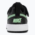 Kinderschuhe Nike Court Borough Low black/smoke grey/white/illusion green 6