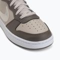 Nike Court Borough Low Schuhe moon particle/cave stone/weiß/weiß 7