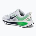 Nike Vomero 18 Laufschuhe weiß/grün spark/midnight navy 3