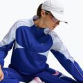 Damen-Laufjacke Nike Tempo Dri-FIT 1/2-Zip old royal/football grey/pink rise 5